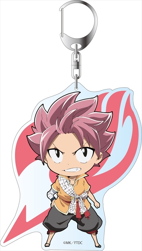 Fairy Tail: Dragon Cry Big Keychain Natsu Dragneel