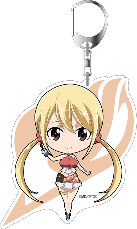 Fairy Tail: Dragon Cry Big Keychain Lucy Heartfilia
