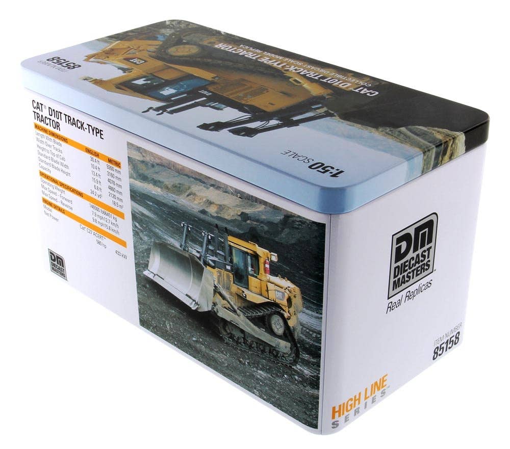 CAT D10T トラック型トラクター 1:50 Caterpillar Cat D10T Track-Type Tractor 1:50 Scale By