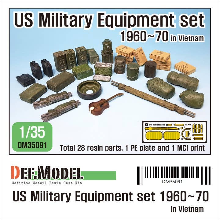 U.S. Military Equipment Set 1960-70 for Vietnam War | HLJ.com