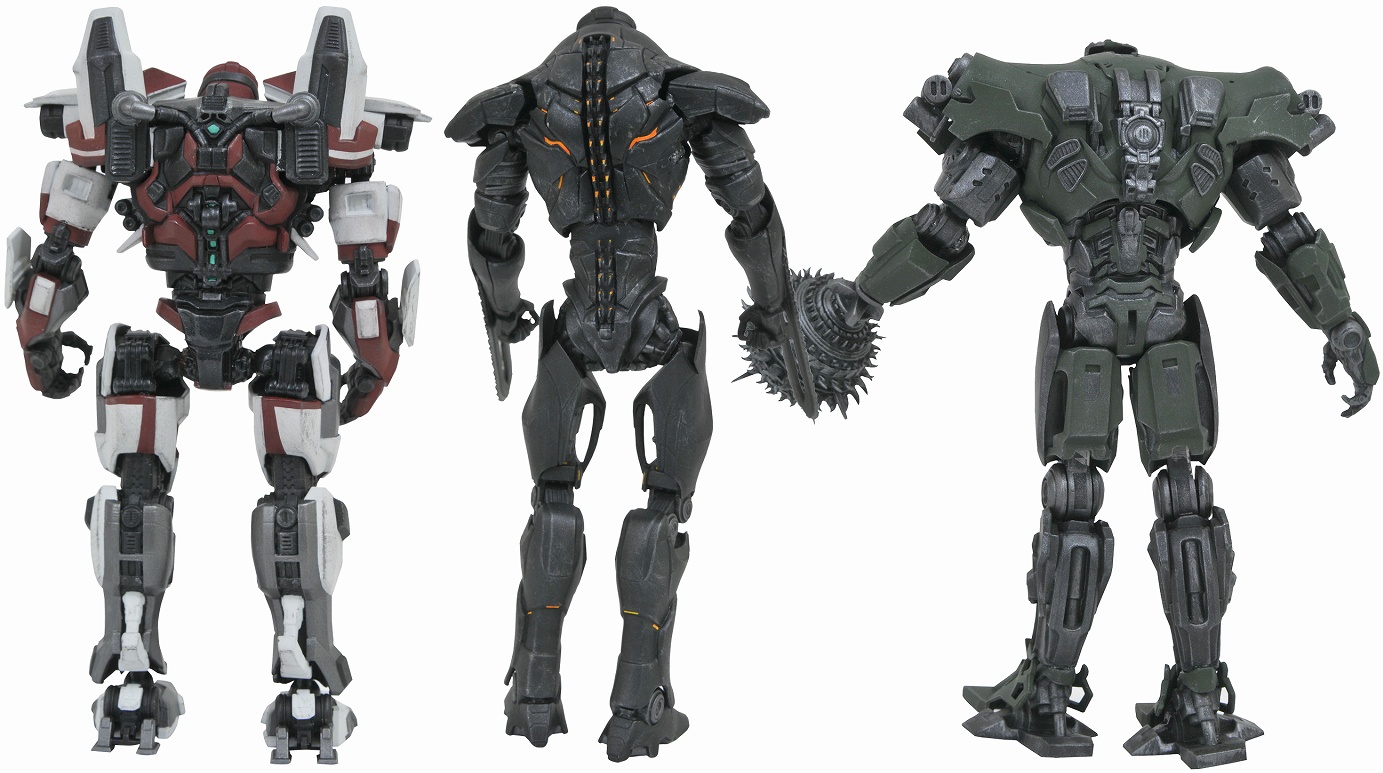 Pacific Rim Select/ Pacific Rim: Uprising Series 2: 3-Types Set