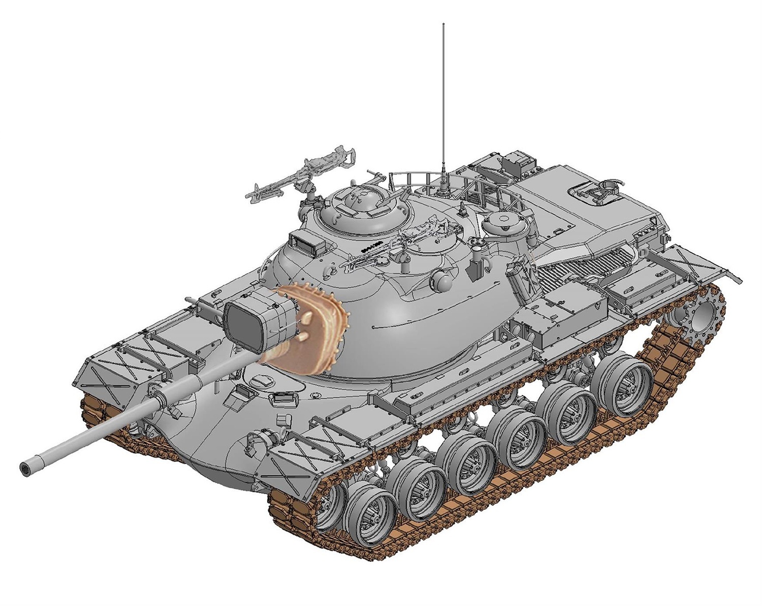 ドラゴン アメリカ M48A1 パットン 1/35 Modern AFV Series 3559