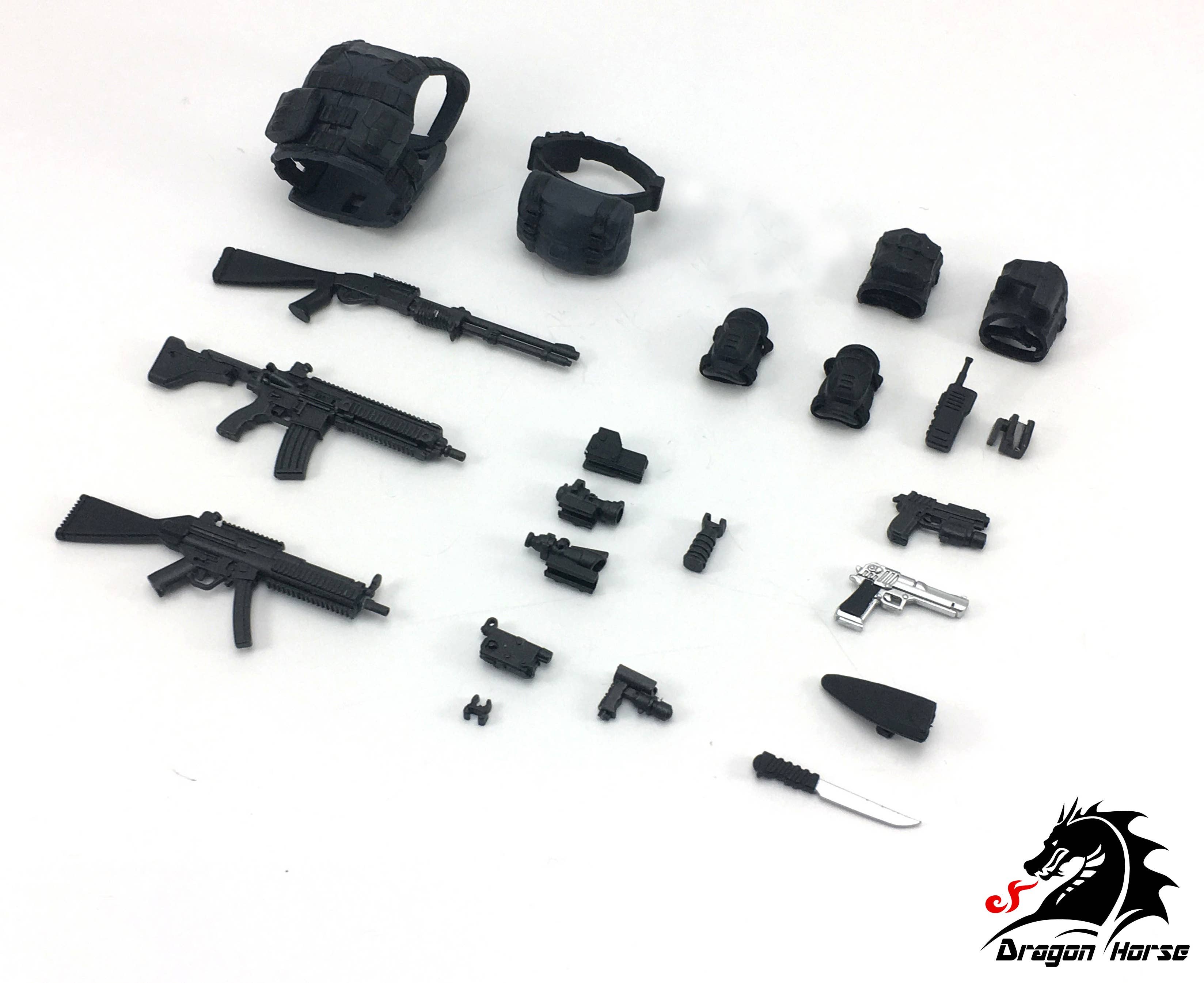 DHE001A Action Figure Equipment Set A (Assault)