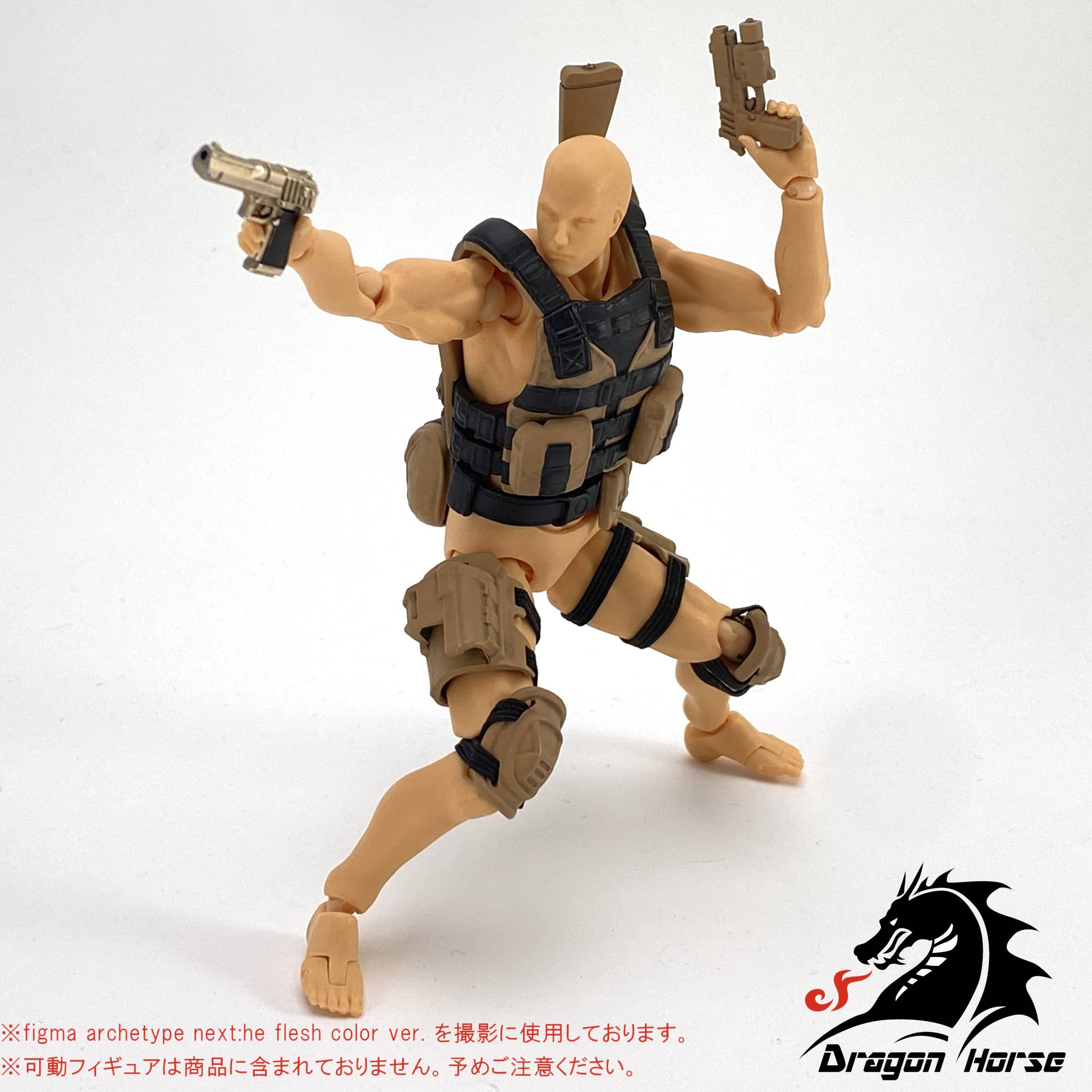 DHE001AD Action Figure Equipment Set A (Assault) Desert Ver.
