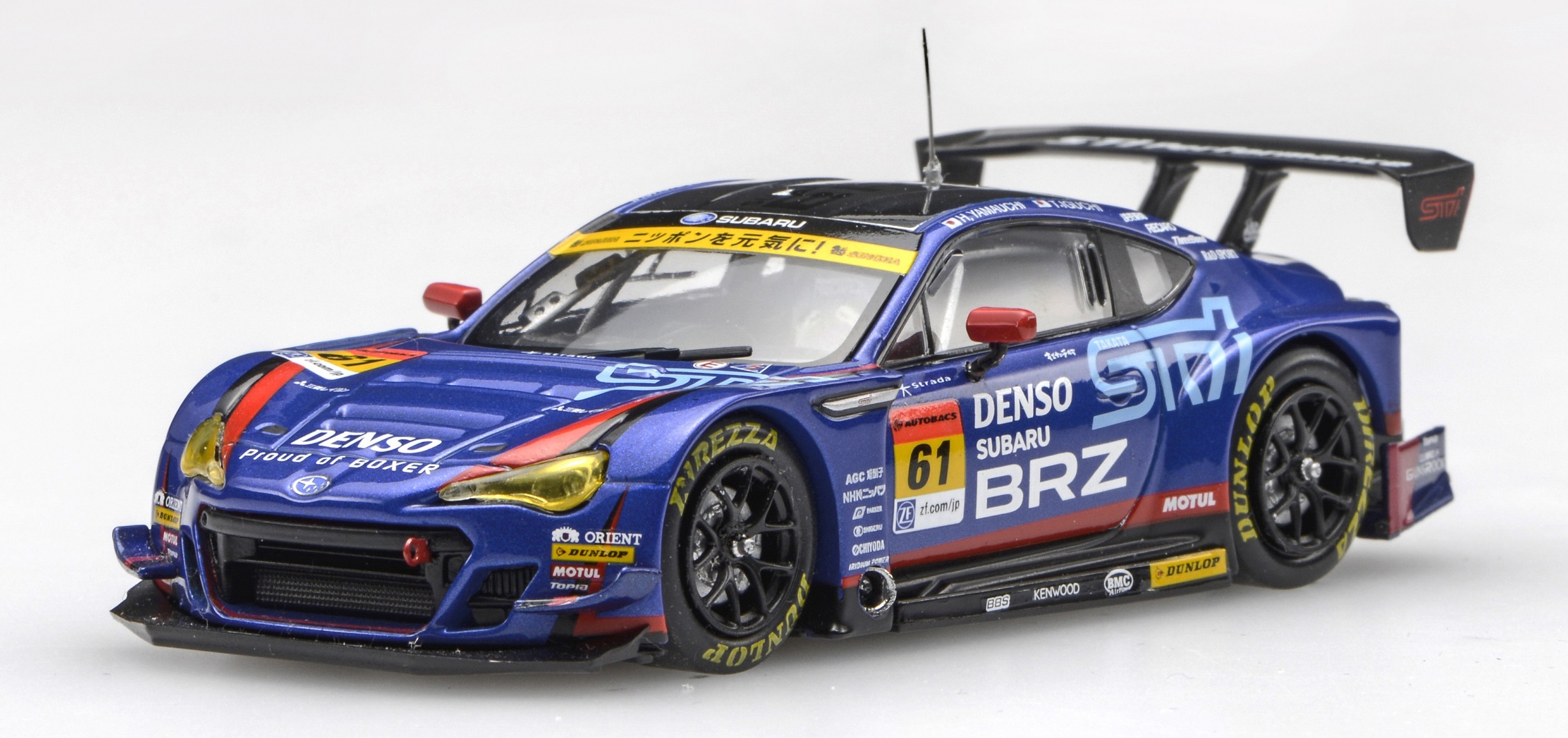 日本代理店正規品 エブロ スーパーGT 2020 スバル BRZ GT300 1/43 STI