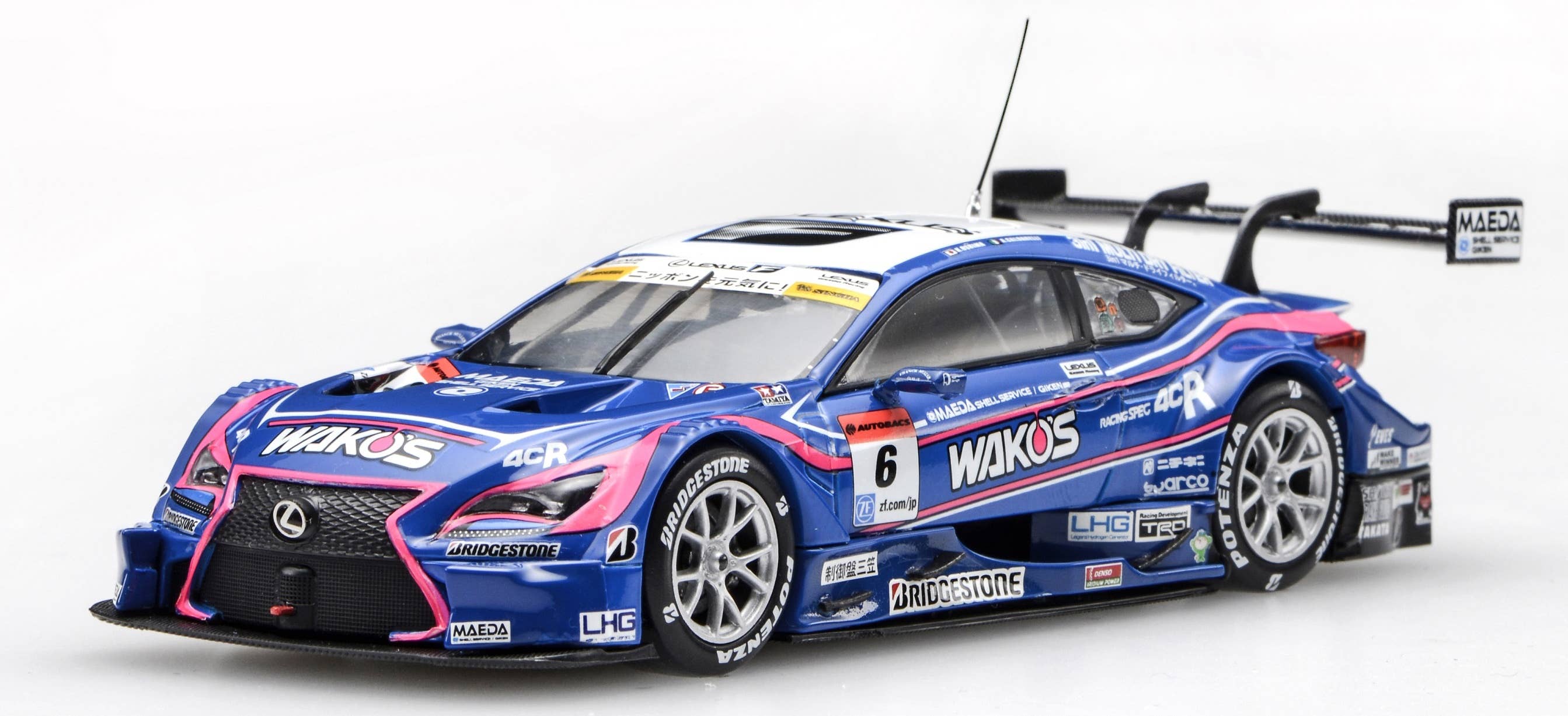 ミニカー WAKO'S 4CR RC F SUPER GT GT500 2016 1/43 Wako's 4CR RC F Super GT GT500 2016 Rd.5 Fuji | HLJ.com