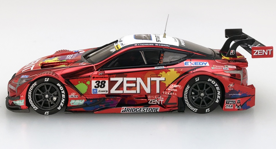 1/43 Super GT GT500 2017 Zent Cerumo LC500 No.38