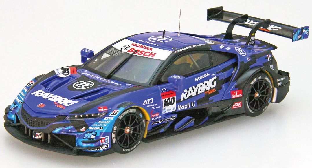 1/43 RAYBRIG NSX-GT SUPER GT GT500 2020 Champion Car No.100