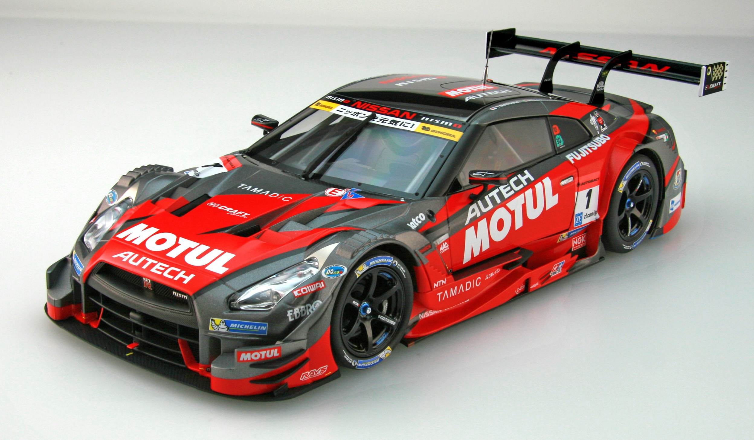 1/18 Motul Autech GT-R Super GT GT500 2016 Rd.2 Fuji Winner