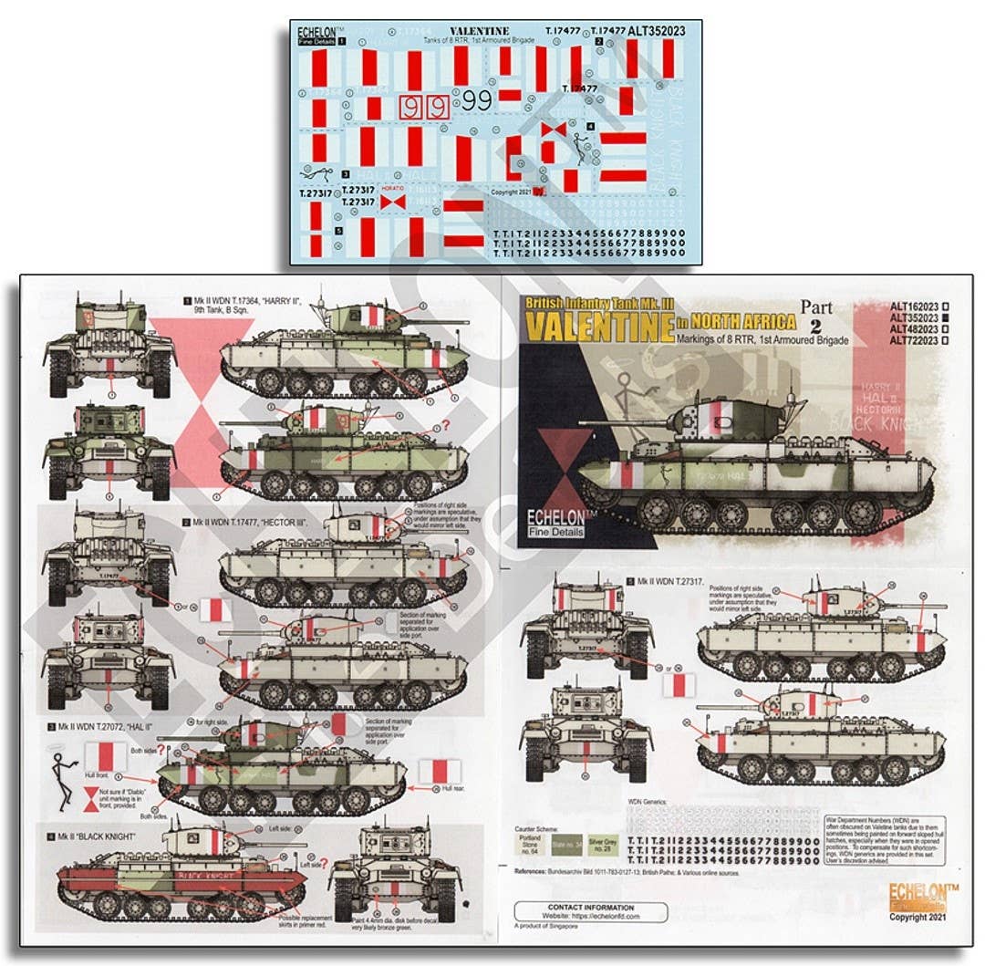 WWII British North African Campaign Valentine Tank Part 2 | HLJ.com