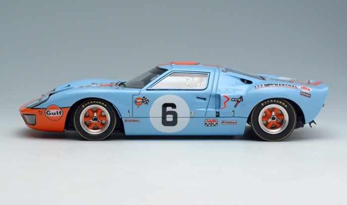 1:24 Gulf Ford GT40 1969 Le Mans #6, #7 (for Fujimi), SHK-D369