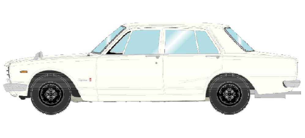Nissan Skyline 2000 GT-R (PGC10) 1969 White | HLJ.com