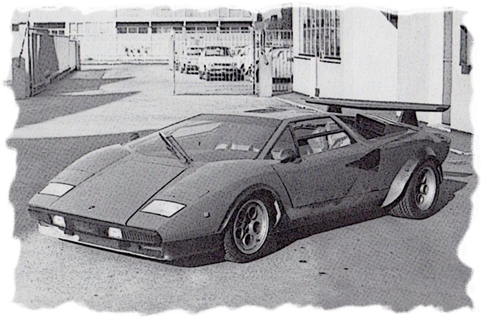 Lamborghini Countach LP400/500S Walter Wolf Ch.1120148 Test