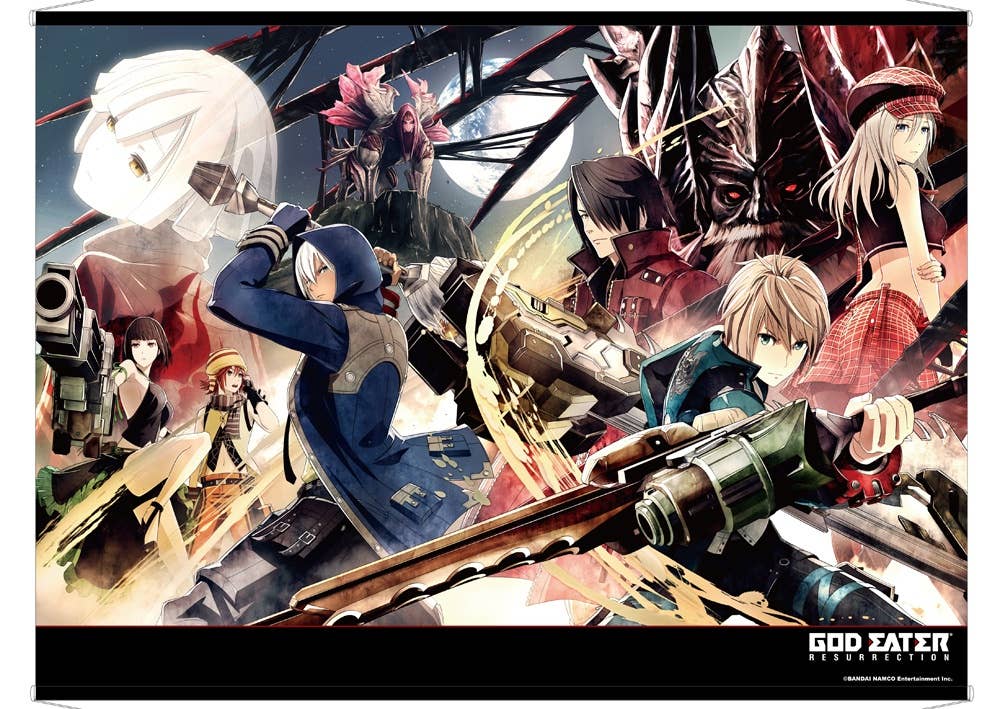 『GOD EATER』     ufotable１５周年展    非売品ポスター GOD EATER』 ufotable15周年展 非売品ポスター 送料0円】 GOD