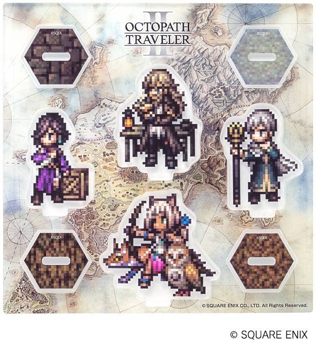 Octopath Traveler II: Acrylic Stand Set East Continent | HLJ.com