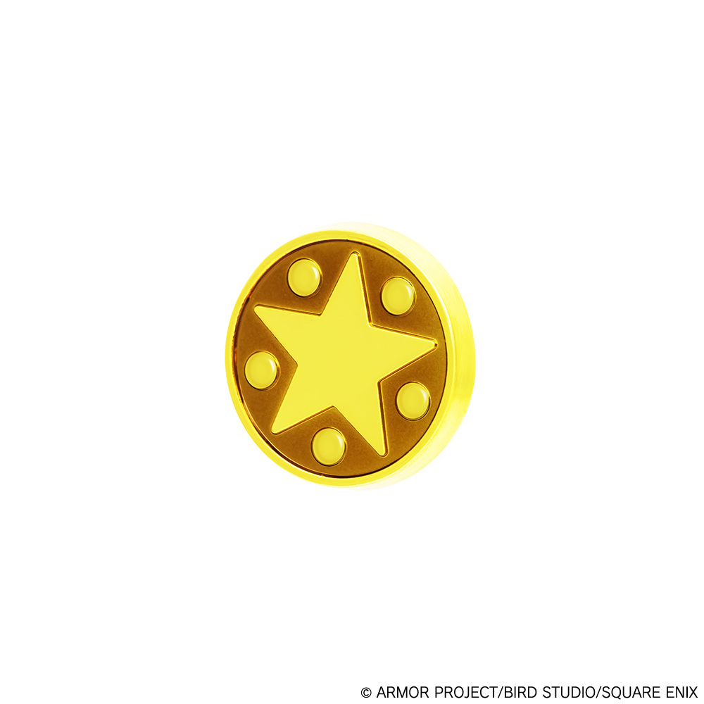 Dragon quest pin small medal hlj
