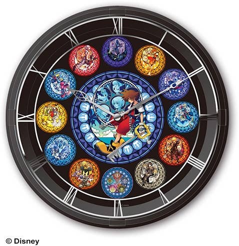 その他 KINGDOM HEARTS LIGHTING CLOCK Kingdom Hearts Lighting Clock Quartz Limited Miscellaneous