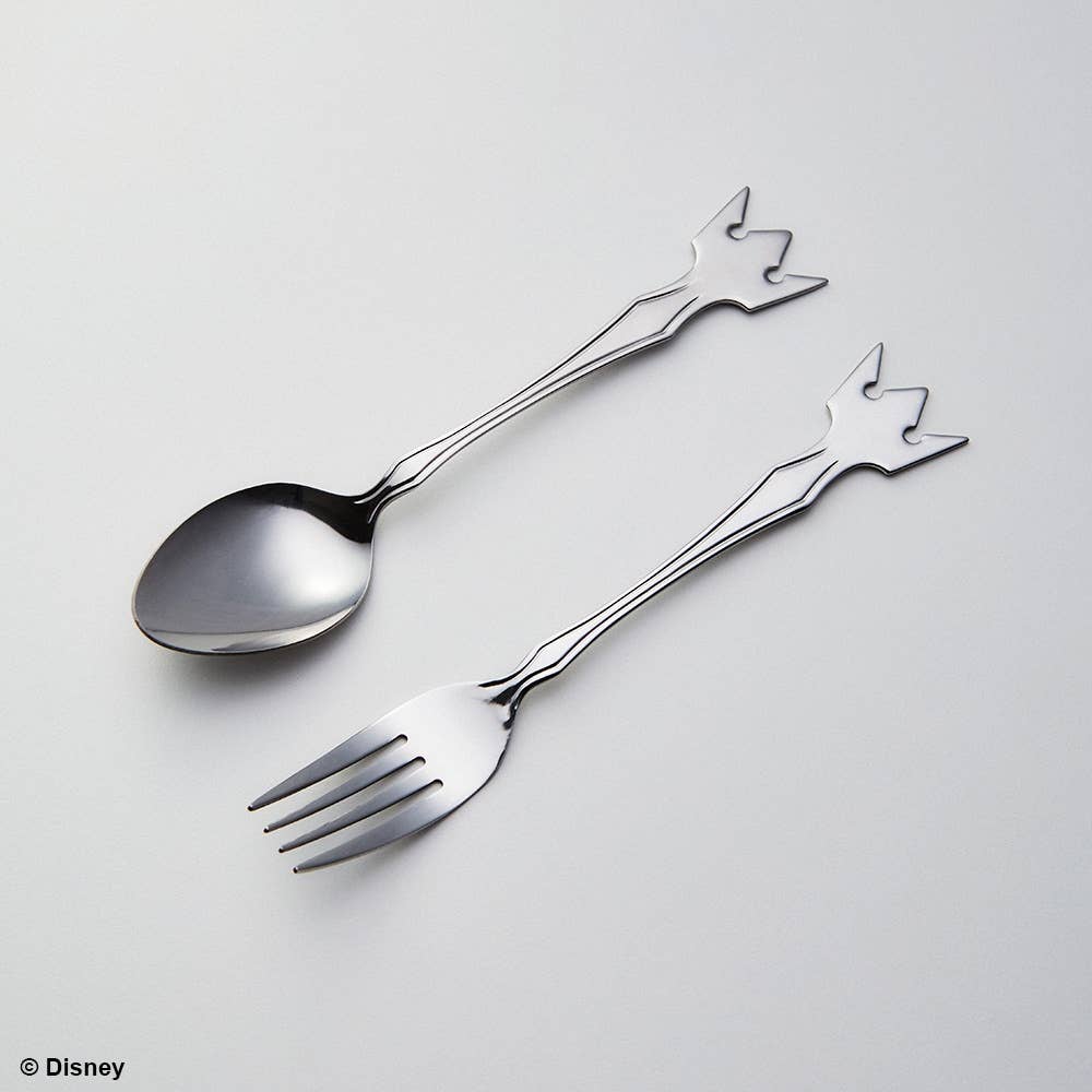 新品✤ HEART SPOON FORK SET HUMANMADE ４本セット Kingdom Hearts: Fork & Spoon (Crown Silver) | HLJ.com