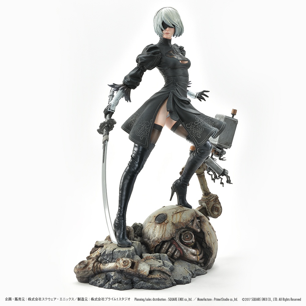 Square Enix Masterline NieR: Automata 2B (YoRHa No. 2 Type B): Deluxe Ver.  1/3 Scale Statue: SQUARE ENIX - Tokyo Otaku Mode (TOM)