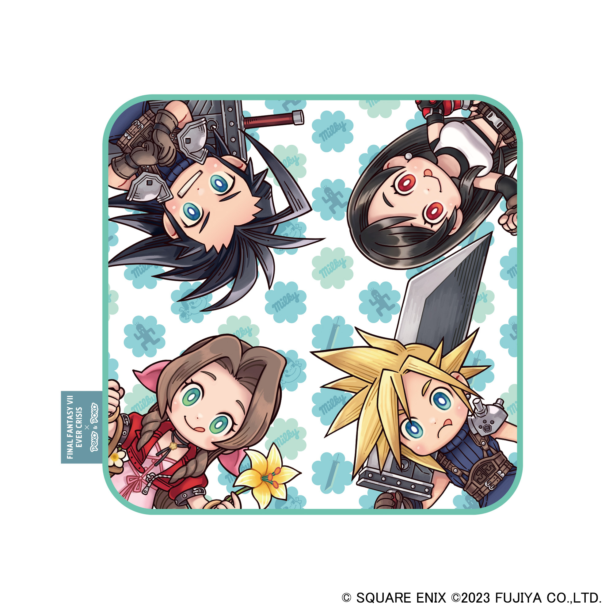 FINAL FANTASY VII EVER CRISIS x Peko & Poko Handkerchief