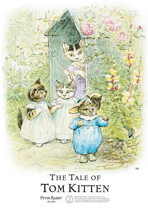 Jigsaw Puzzle: Artworks of Beatrix Potter The Tale of Tom Kitten