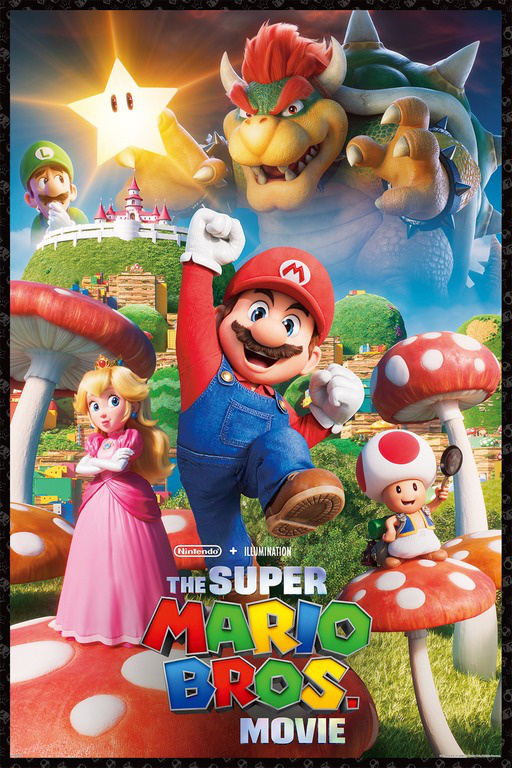 Jigsaw Puzzle: The Super Mario Bros. Movie: Mushroom Kingdom 1000pcs (75 x  50cm)