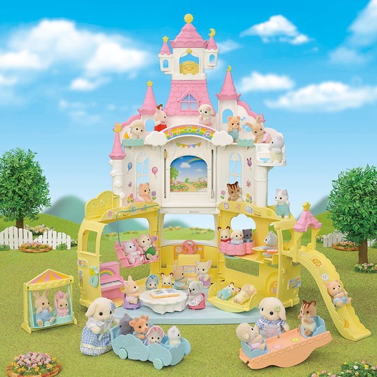 Sylvanian Families Let's Play! Nursery School Bus for Everyone