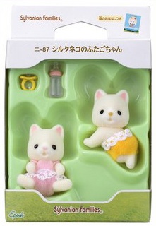 Sylvanian Families: Silk Cat Twins | HLJ.com Sylvanian Families: Silk Cat Twins | HLJ.com