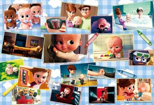 Jigsaw Puzzle: BOSS BABY Boss Baby Best Scene 300pcs (26cm x 38cm ...