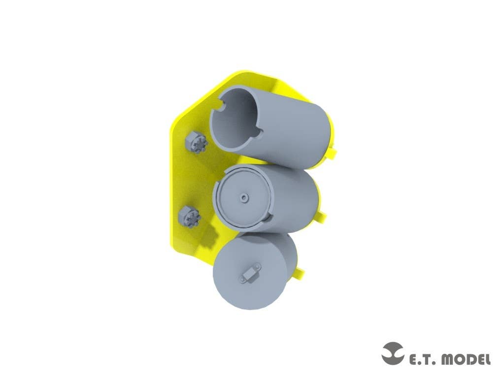 Smoker Launcher for WW.II German Tank Late Version (3D) | HLJ.com