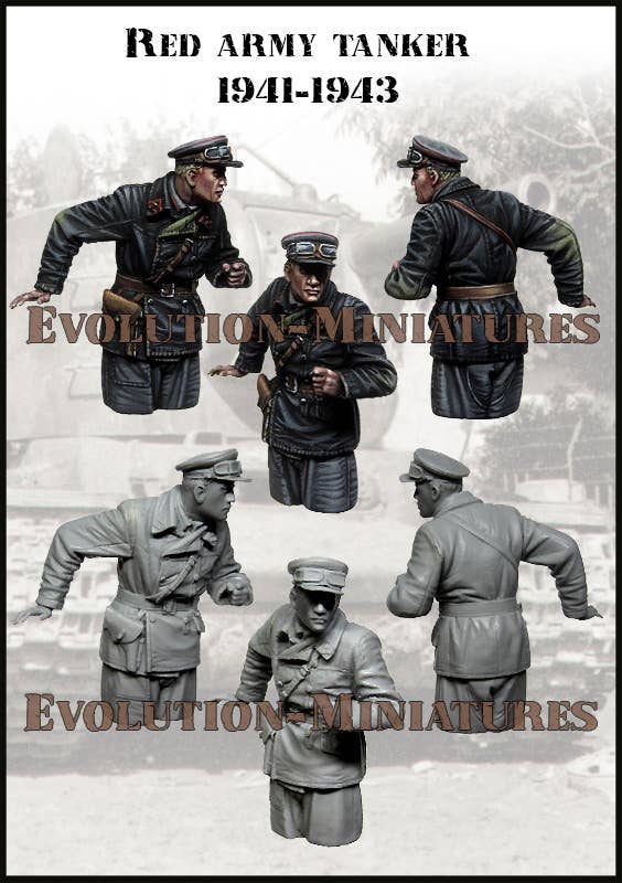 WWII Russia / Soviet Red Army Tank Crew Commander 1941-1943 | HLJ.com