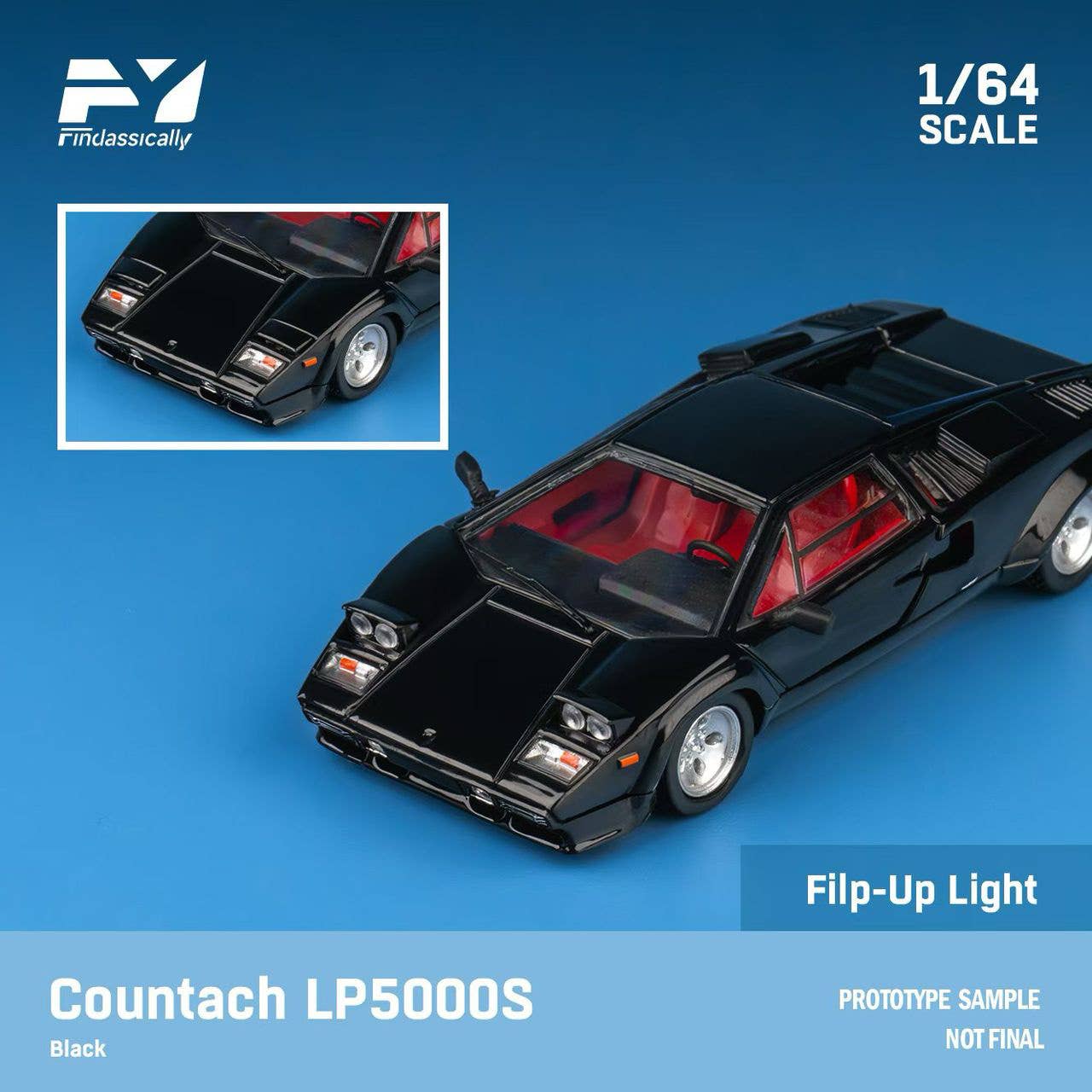 Countach LP5000S Metallic black | HLJ.com