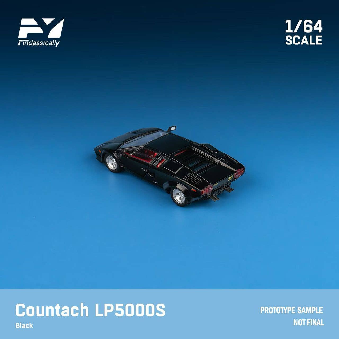 Countach LP5000S Metallic black | HLJ.com