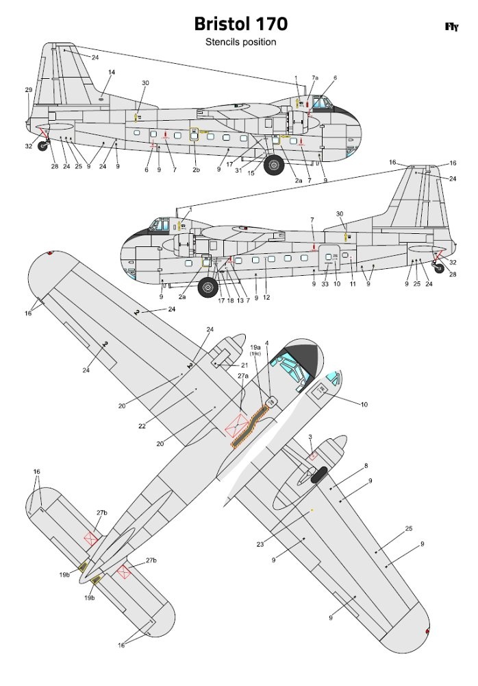 British Bristol 170 Freighter Mk.31 | HLJ.com