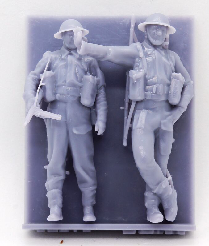 WWII British Infantry Set #1 (2pcs) | HLJ.com