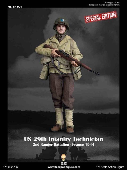 FP-004B) WWII US 29th Infantry Division France 1944 (DX Edition