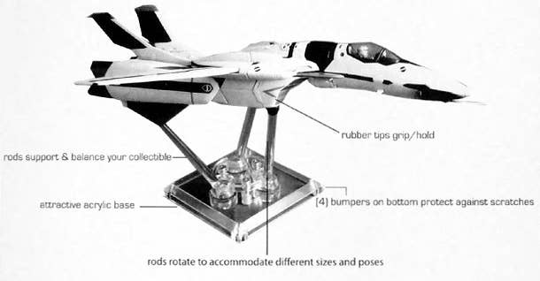 Flight Display Stand FlightPose Display Stand 6-inch (15.24cm) | HLJ.com