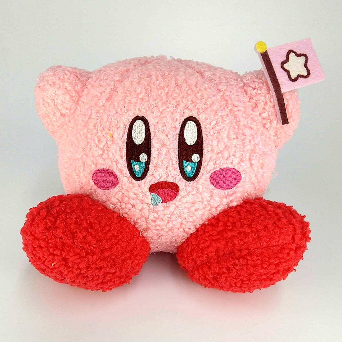 Kirby Diary Obento Stuffed Toy B Kirby (Flag)
