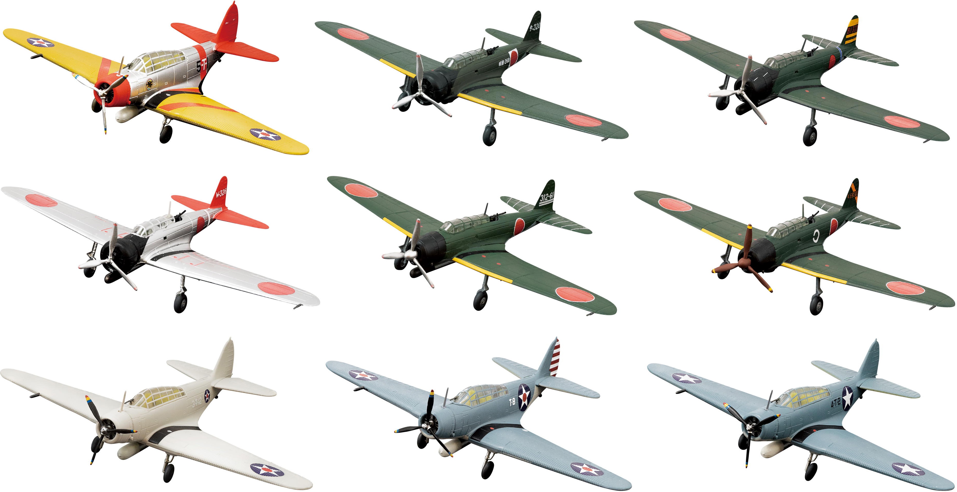 1b P-39 Aircobra Italy F-Toys 1:144 scale Wing Kit Collection Vol.7 