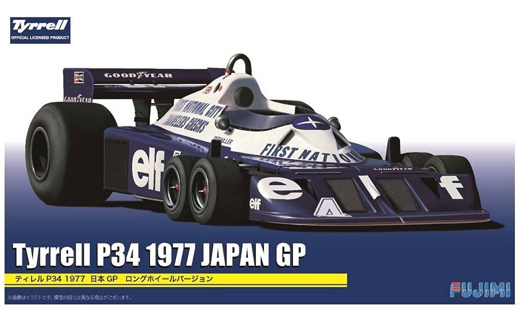 フジミ 1/20 Tyrrell P34 1977 JAPAN GP #4 Tyrrell P34 1977 Japanese GP Long Wheelbase Ver. (#3 Ronnie