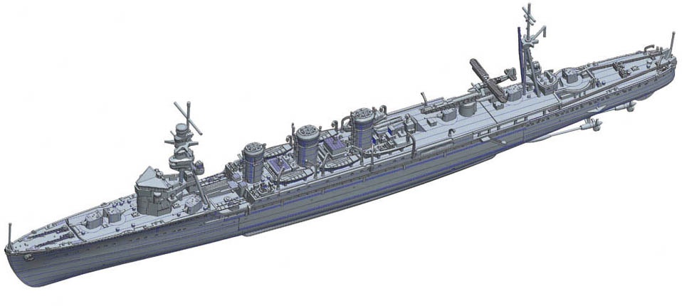 高級品市場 Next Warship IJN HLJ.com | 1942 Kuma Cruiser Light レッグウェア