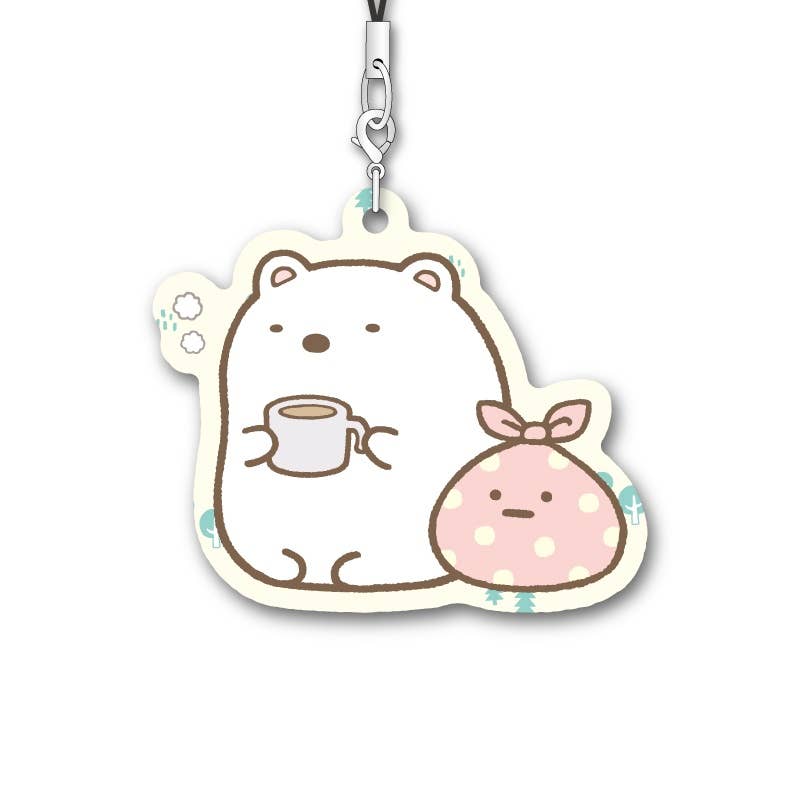 Sumikko Gurashi: -Kawauso to Sumikko Camp- Metal Charm Strap