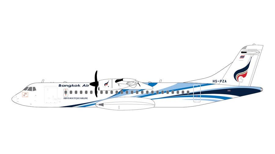 ATR72-600 Bangkok Airways HS-PZA | HLJ.com