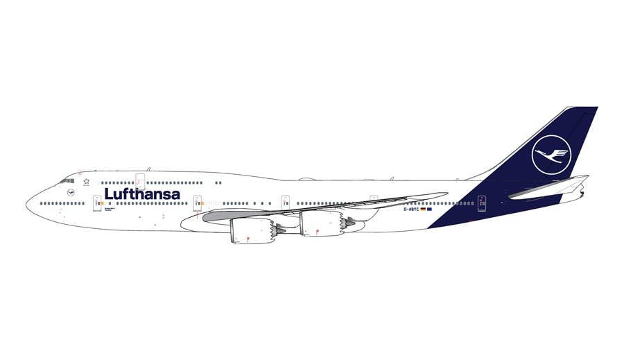 747-8i Lufthansa New Colors D-ABYC | HLJ.com