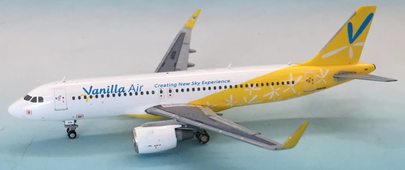 宅配 Vanilla A320-200 Air HLJ.com | JA01VA 航空機・ヘリコプター