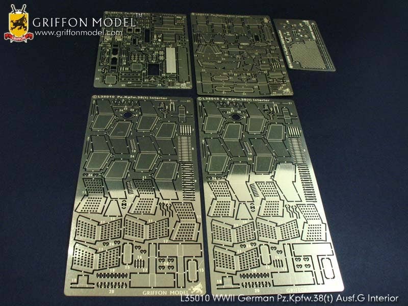 Pz.Kpfw.38(t) Ausf.G Interior -Dragon 6290- | HLJ.com