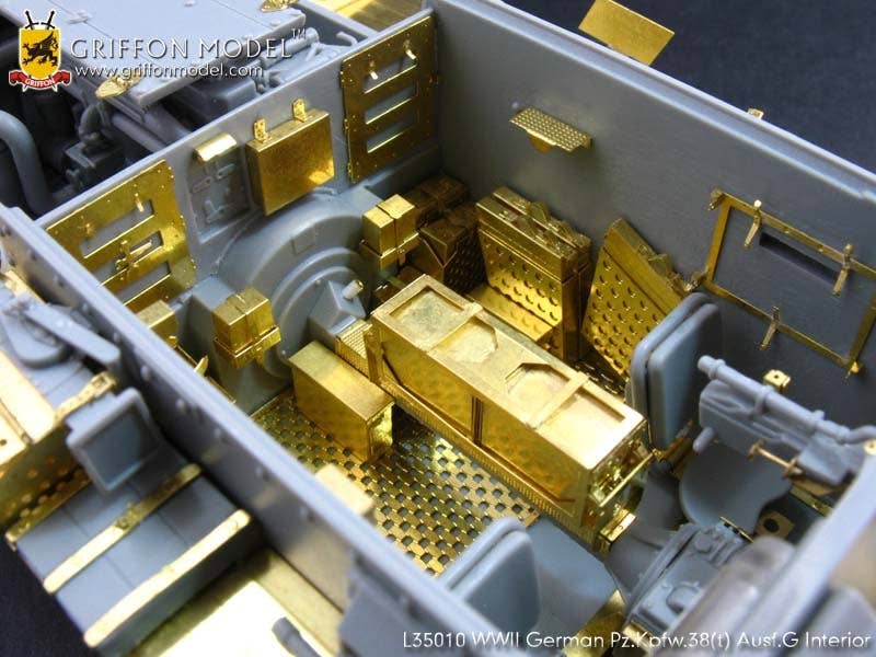 Pz.Kpfw.38(t) Ausf.G Interior -Dragon 6290- | HLJ.com