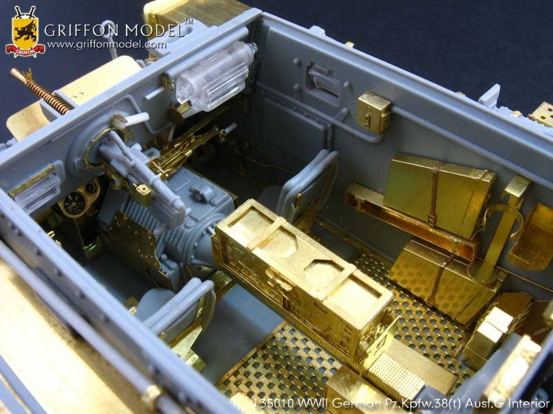 Pz.Kpfw.38(t) Ausf.G Interior -Dragon 6290- | HLJ.com