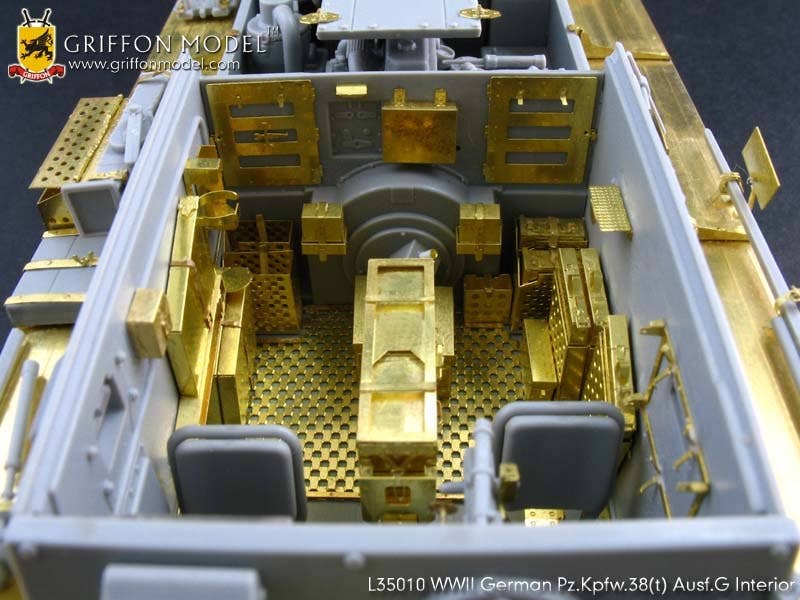 Pz.Kpfw.38(t) Ausf.G Interior -Dragon 6290- | HLJ.com