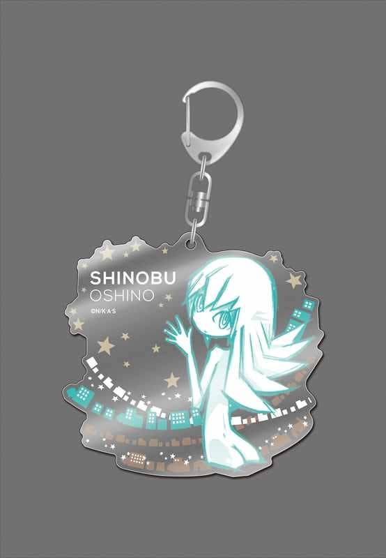 Sunobi Keychain Monogatari Series: Big Acrylic Keychain Shinobu Oshino Ver.4 | HLJ.com